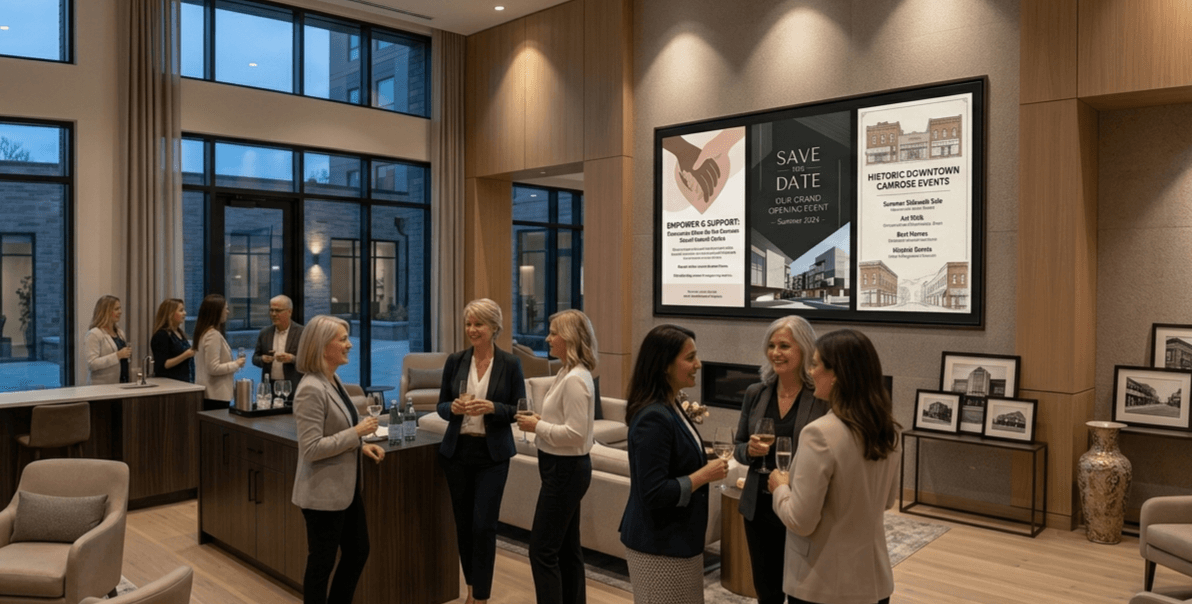 Interiors on Main showroom opening gathering