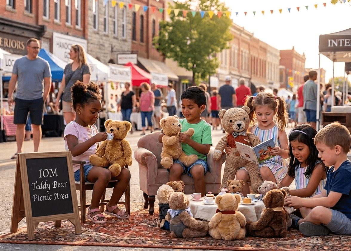 Interiors on Main teddy bear community support project