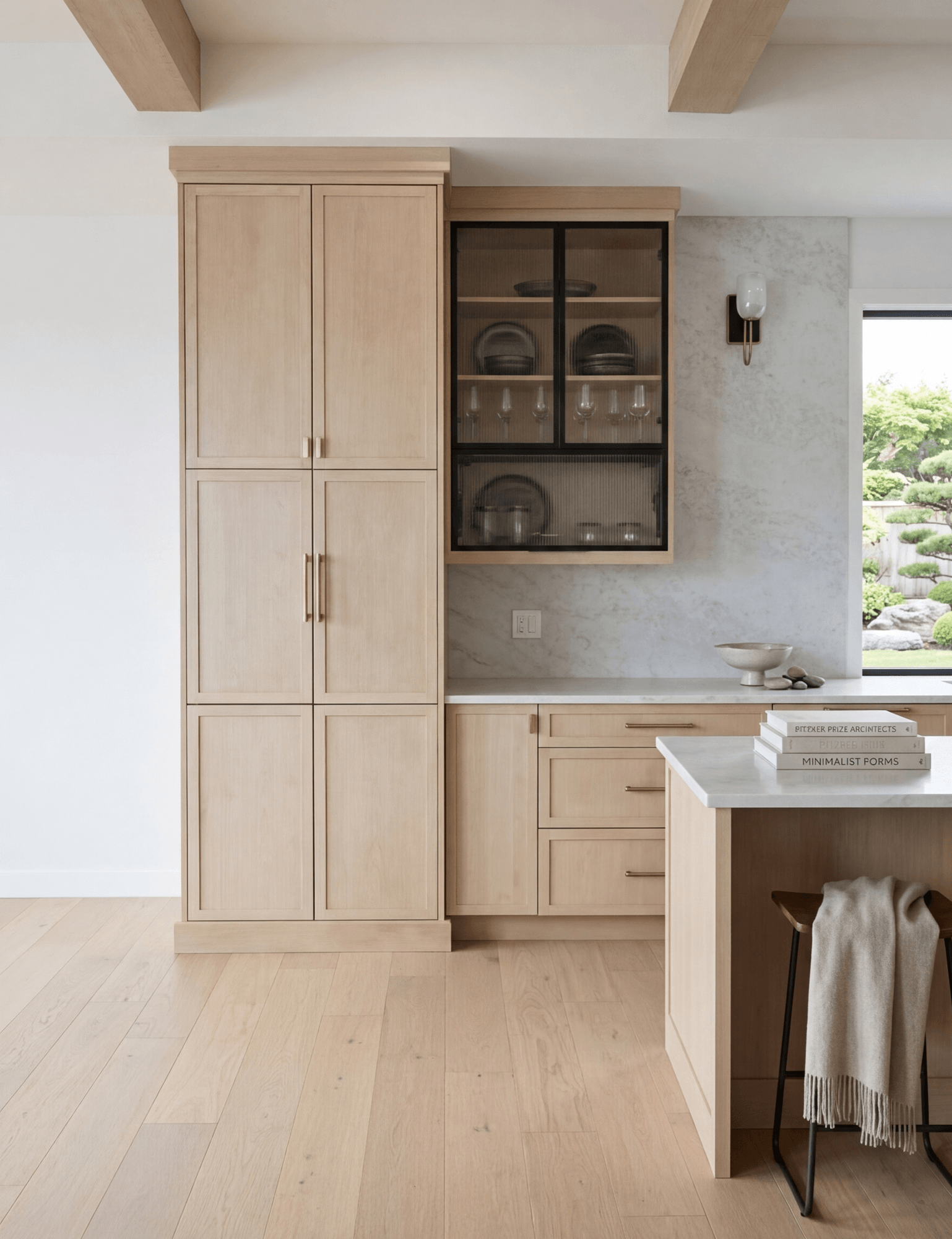Blonde Oak Kitchen