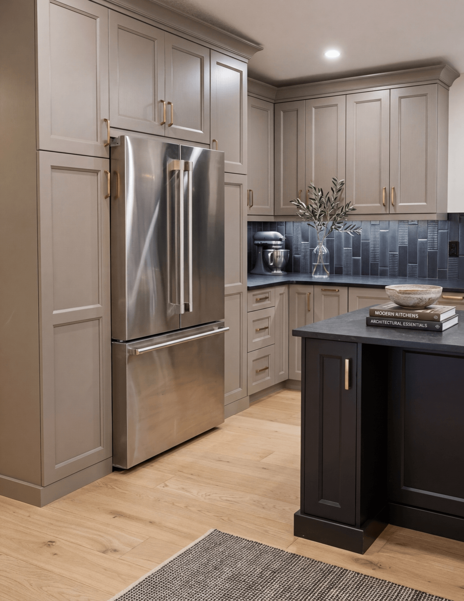 Secondary skylight kitchen perspective