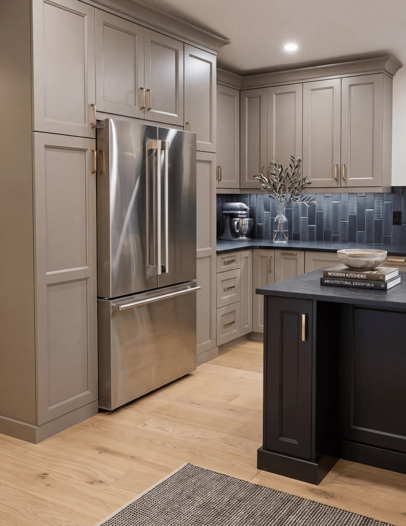 Secondary skylight kitchen perspective