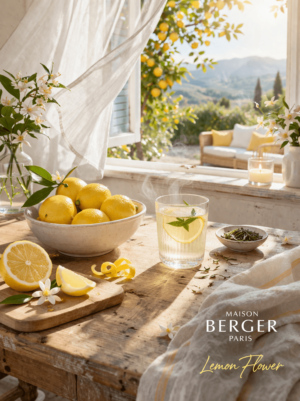 Lemon Flower fragrance by Maison Berger Paris