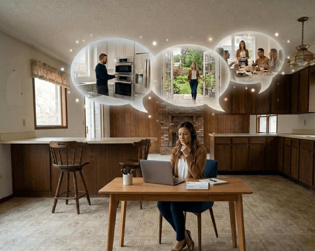 Approved selections, deposit placed, and order in production