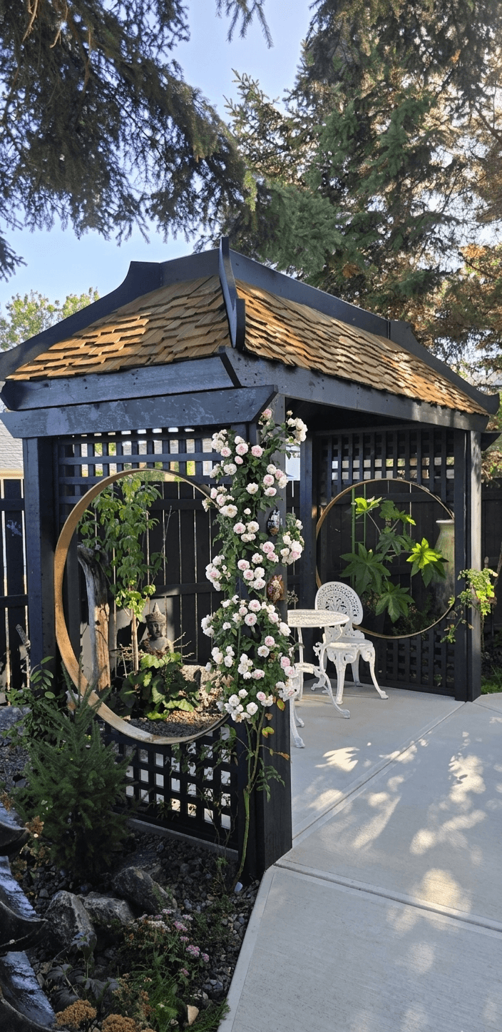 Lakehouse courtyard pavilion concept by Interiors on Main