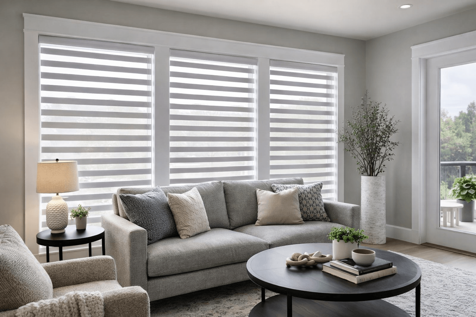 Fabric and drapery consultation by Interiors on Main