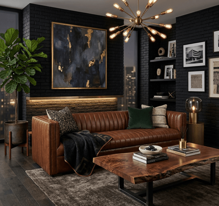 Channel sofa by LH Homes